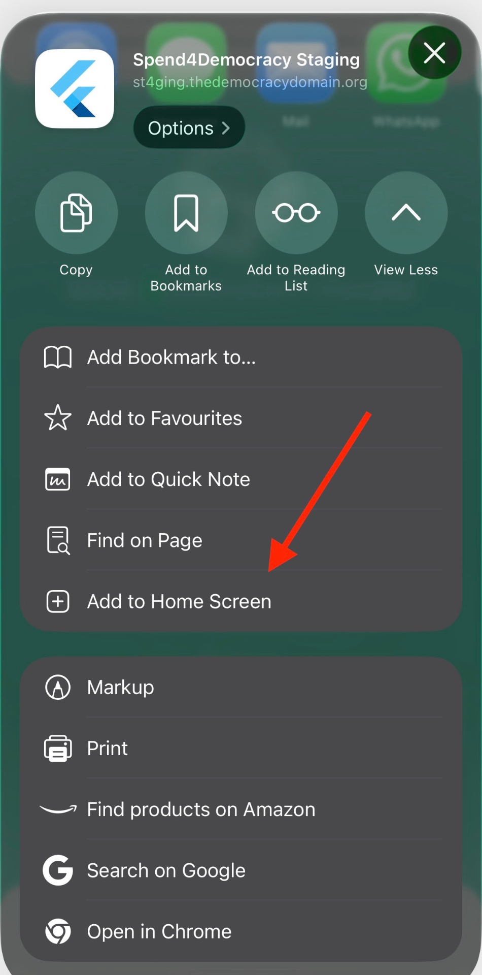Safari Step 3